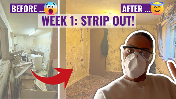 🦺Stripping Out! My New Project! | I wasn't ready for this! | Demolish it all!🏚